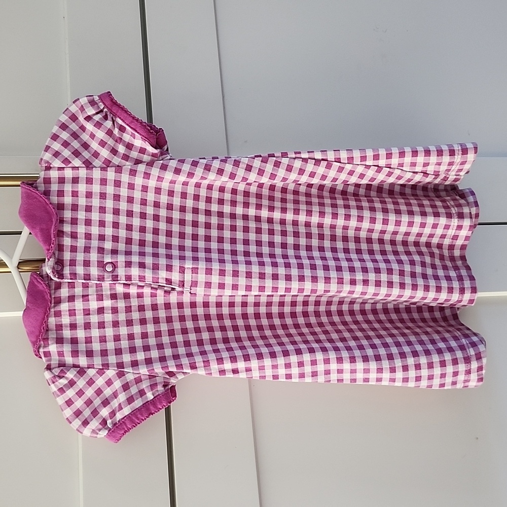 Carter's Gingham Girl Dress, 12M - Picture 6 of 6